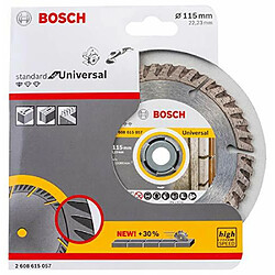 Bosch Disque à tronçonner diamant Standard pour Universal