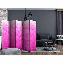 Paris Prix Paravent 5 Volets PInk Pixel 172x225cm