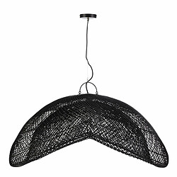 Suspension Thai Natura Noir Rotin 110 x 55 x 90 cm