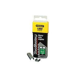 Boîte de 1000 agrafes type G 12mm STANLEY 1-TRA708T