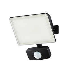 Lumière Projecteur Extérieur PIR 6500k LED 20W Noir IP65