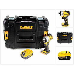 DeWalt DCF 809 NT Visseuse à chocs sans fil 18 V Brushless Li-Ion + Coffret de transport T-STAK + 1x Batterie 5,0 Ah - sans chargeur