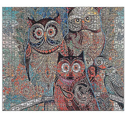 Universal 1000pcs Owl Painting Yigsaw Learning Enseignement éducatif Assemblage de jouets en puzz