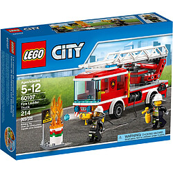 LEGO® City - Le camion de pompiers avec échelle - 60107