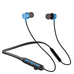 Wewoo Bluetooth 4.2 Sport Ecouteur sans fil Bluetooth, Carte de support (Noir Bleu)