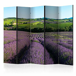 Paris Prix Paravent 5 Volets Lavender Fields 172x225cm