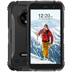 Telephone Portable Incassable DOOGEE S35T 4G Écran 5,0' 3Go+64Go(SD 128Go) Android 11 IP68 Étanche 4350mAh Dual SIM Débloqué - Noir 