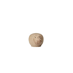 Woud Figurine Hibo - taupe - Mini 