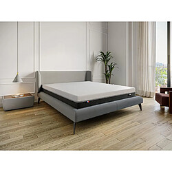 Vente-Unique Matelas 180 x 200 cm anti-feu ressorts ensachés 7 zones et mémoire de forme ép.29cm - SIVA de YSMÉE 