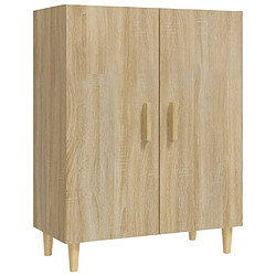 Maison Chic Buffet,Meuble de Rangement,commode pour salon,Cuisine Chêne sonoma 70x34x90 cm Bois d'ingénierie -MN56264