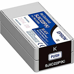 Cartouche d'encre originale Epson SJIC22P(K) Noir