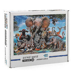 Universal 1000pcs chat sur le fenêtre de la fenêtre Jigsaw bricolage Puzzle Toys Assemblage de décorc décor 