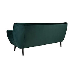 Acheter Mes Canapé 3 places 180x80x81 cm en velours vert - VOLOOS