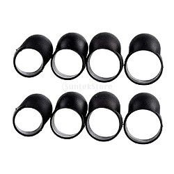 8x Doigt de Tambour de Langue En Acier Pics de Doigt de Frappe En Silicone Manches Handpan