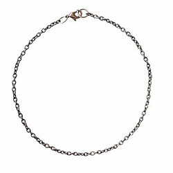 Graines Creatives Chaîne de bracelet argenté - 20 cm x 2 mm