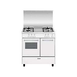 Avis Cuisinière gaz 49l 4 feux blanc - ga85pmwh - GLEM