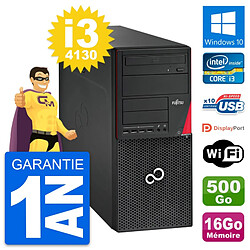 PC Tour Fujitsu Esprimo P720 Intel i3-4130 RAM 16Go Disque 500Go Windows 10 Wifi · Occasion 