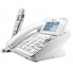 Amplidect Combi 595 Geemarc Téléphone Senior