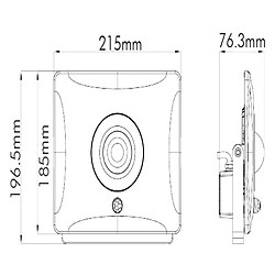 VITO Projecteur LED YUKON-S 30W IP65 avec détecteur