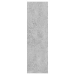 vidaXL Étagères murales 2 pcs gris béton 50x15x50 cm bois d'ingénierie pas cher