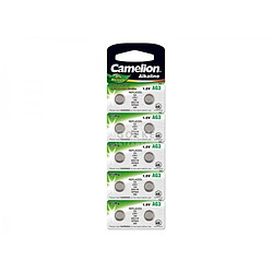 Pack de 10 piles Camelion Alcaline AG3/LR41/LR736/392 0% Mercury/Hg 