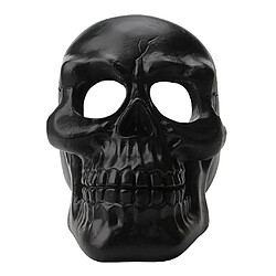 Tête De Squelette Style Cendrier Résine Modèle De Tête De Simulation Halloween Noir Cendrier de style tête de squelette