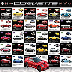 Eurographics corvette Evolution Puzzle (1000 piAces), Bleu