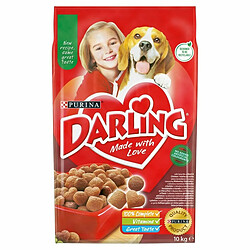 Nourriture Purina Darling Adulte Poulet Veau 10 kg 