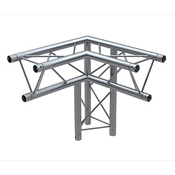 Structure Global Truss série F23 - ANGLE 3D C33 (DROIT) - 3 connecteurs inclus 