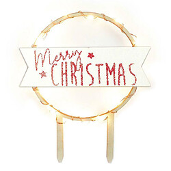 Scrapcooking Cake topper LED - Merry Christmas