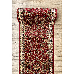 RUGSX Tapis de couloir HEAT-SET ROYAL ADR 1745 bordeaux 100 cm 100x270 cm pas cher