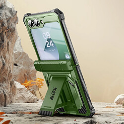 I-Blason Coque Carbone pour Samsung Z Flip 6 Protection Intégrale Antichoc Vert Foncé pas cher