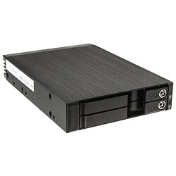 SilverStone SST-FS202B 3,5'' Hot-Swap pour HDD/SSD 2x 2,5''