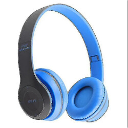 Universal Casque sans fil casque bluetooth casque anti bruit bleu 