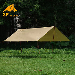 Universal Canopy outdoor camping beach large canopy protection solaire ultraviolet multifonction triple canopy(Vert) pas cher