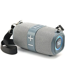 Yonis Enceinte Waterproof Portable Bluetooth Puissante Enceinte Waterproof Bluetooth 5.3 Portable Extérieure Avec Micro Et Longue Autonomie Gris YONIS