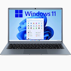 Ordinateur Portable Windows 11 PC Full HD 14,1'' RAM 12GB Intel 2.8 Ghz SSD RAM 12 Go ROM 256 Go YONIS 