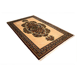 Acheter Vidal Tapis de laine 118x75 beige Ghom