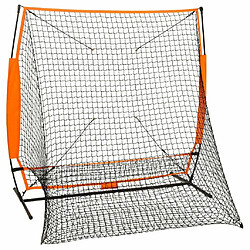 Avis vidaXL Filet d'entraînement baseball multisport Noir 174x76x158,5 cm