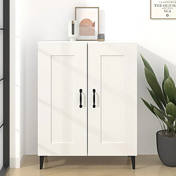 Maison Chic Buffet,Meuble de Rangement,commode pour salon,Cuisine Blanc 69,5x34x90 cm Bois d'ingénierie -MN36840