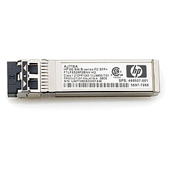 HP Hewlett Packard Enterprise 8Gb Short Wave B-Series SFP+ module émetteur-récepteur de réseau 8000 Mbit/s SFP+