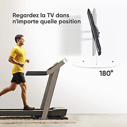 ONKRON Bras TV Mural Articulé pour 17 - 43 Pouces TV & Ecran Poids jusqu'à 35 kg - Accroche TV Mural avec VESA 100x100 - 200x200 mm/Support Mural TV Orientable et Inclinable et Pivotant M4SR-B Noir pas cher