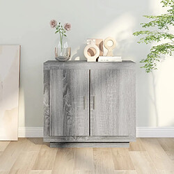 Avis Maison Chic Buffet,Meuble de Rangement,commode pour salon,Cuisine Sonoma gris 80x40x75 cm Bois d'ingénierie -MN65485