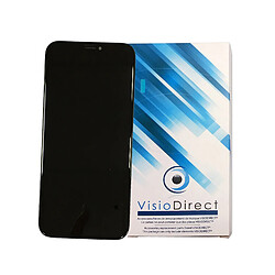 Ecran pour Iphone XR 6.1" Noir téléphone portable ecran LCD + vitre tactile -VISIODIRECT-