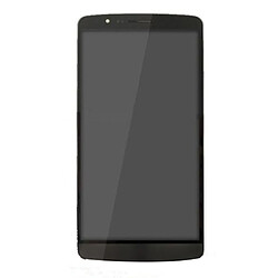 Wewoo Pour LG G3 / D850 noir / D851 / D855 / VS985 pièce détachée LCD Affichage + Écran Tactile Digitizer Assemblée avec Cadre de Remplacement