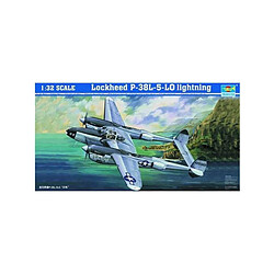 Trumpeter Maquette Avion Lockheed P-38 L-5-lo Lightning 