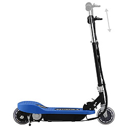 vidaXL Trottinette électrique 120 W Bleu