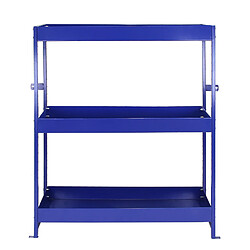 Monster Racking Rayonnage Monster Duo à étagères en métal pour le rangement d'outils dans les véhicules utilitaires, 116.5cm x 115cm x 34.8cm