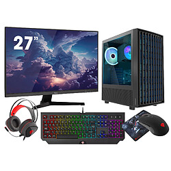 VIST Gaming Ryzen 5 5600G - RAM 32Go - RX VEGA7 - SSD 1To M.2 - WIFI - 27" - Windows 11 Pro