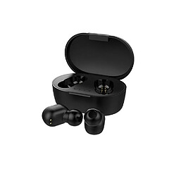 Universal Sans fil bluetooth double oreille stéréo 5.0 oreillettes casque avec indicateur led